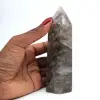 Gepolijst rookkwarts prisma - 1