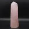 prisma de quartzo rosa - 0