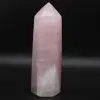 prisma de quartzo rosa - 0