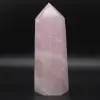 prisma de quartzo rosa - 0