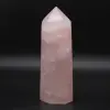 prisma de quartzo rosa - 0