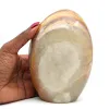 Calcita de mel de forma livre para coleção - 0