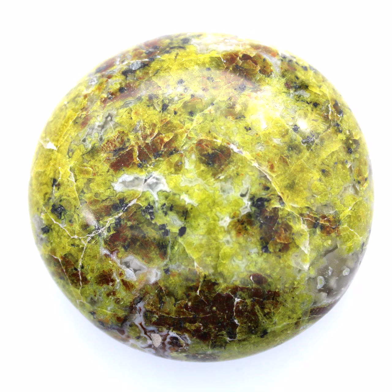 Seixo de opala verde