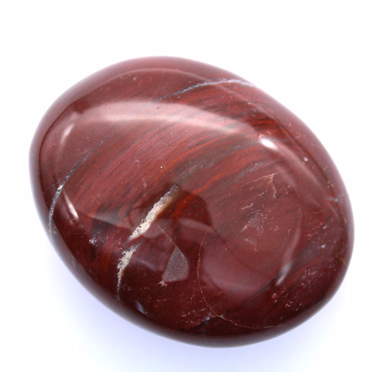 Seixo jaspe vermelho
