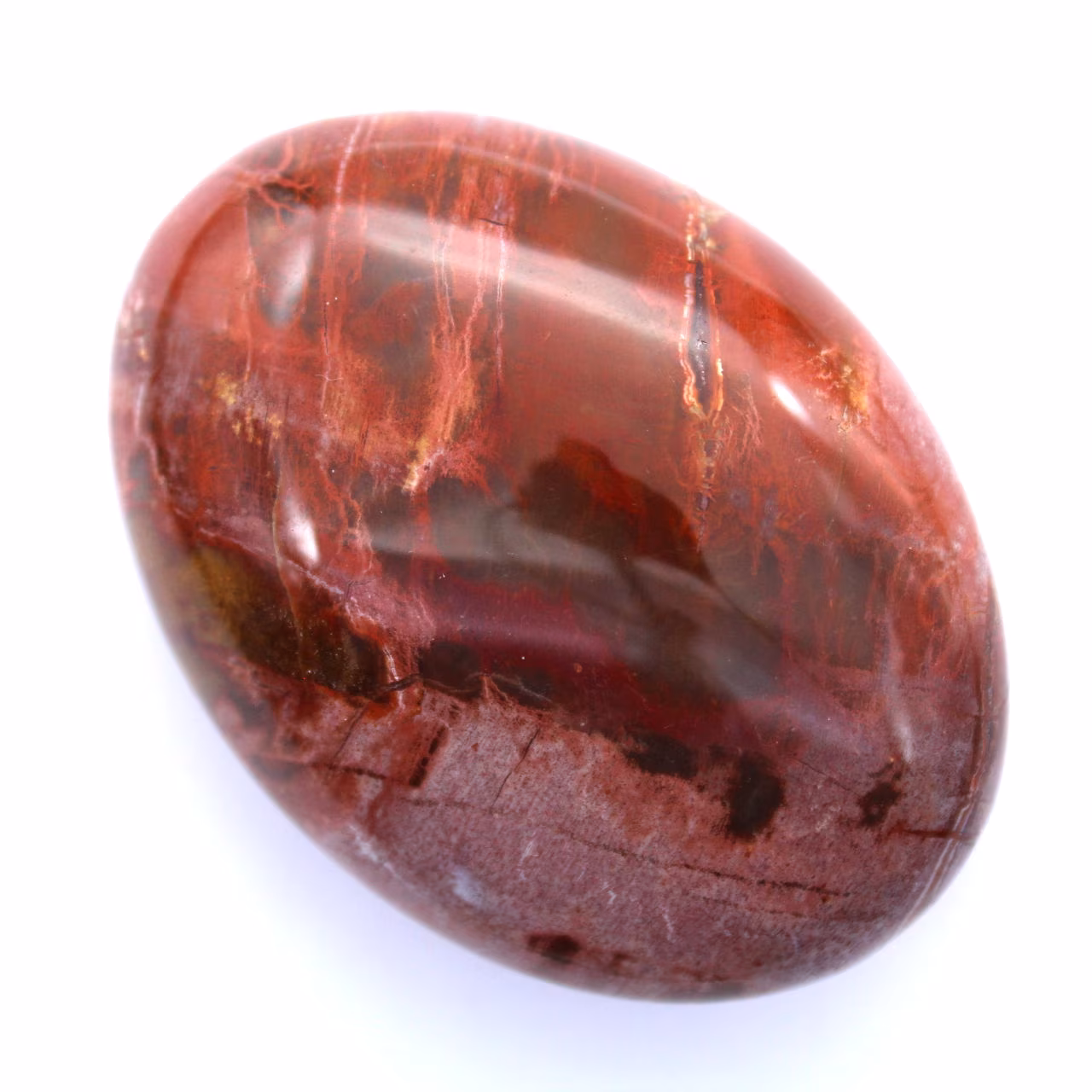Seixo jaspe vermelho