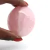 Pedras de quartzo rosa - 1