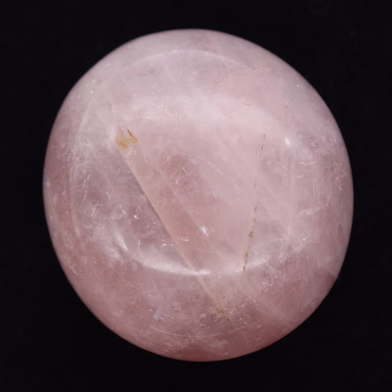 Pedras de quartzo rosa