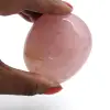 Pedras de quartzo rosa - 1