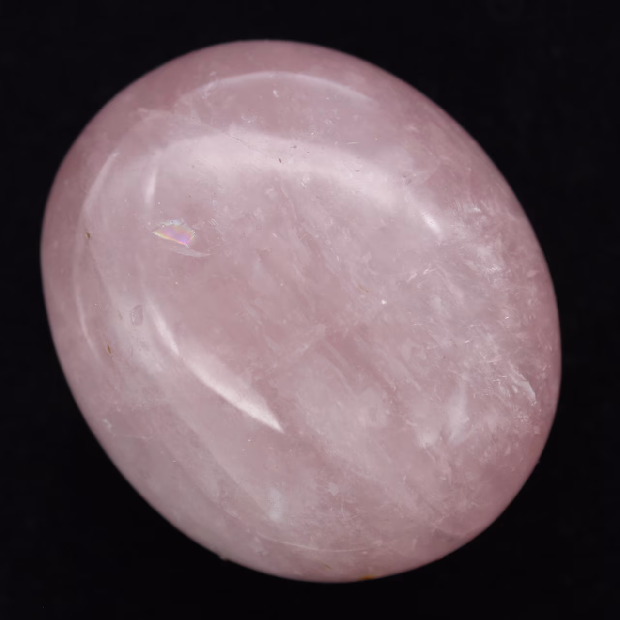 Pedras de quartzo rosa