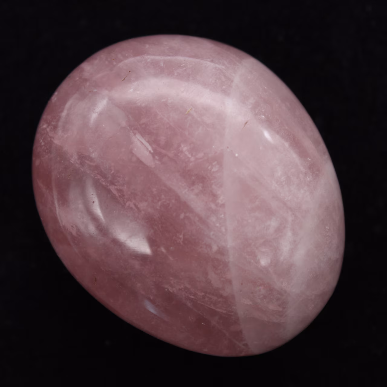 Pedras de quartzo rosa