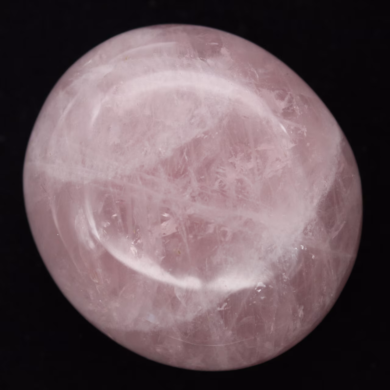 Pedras de quartzo rosa