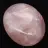 Pedras de quartzo rosa