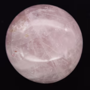 Pedras de quartzo rosa