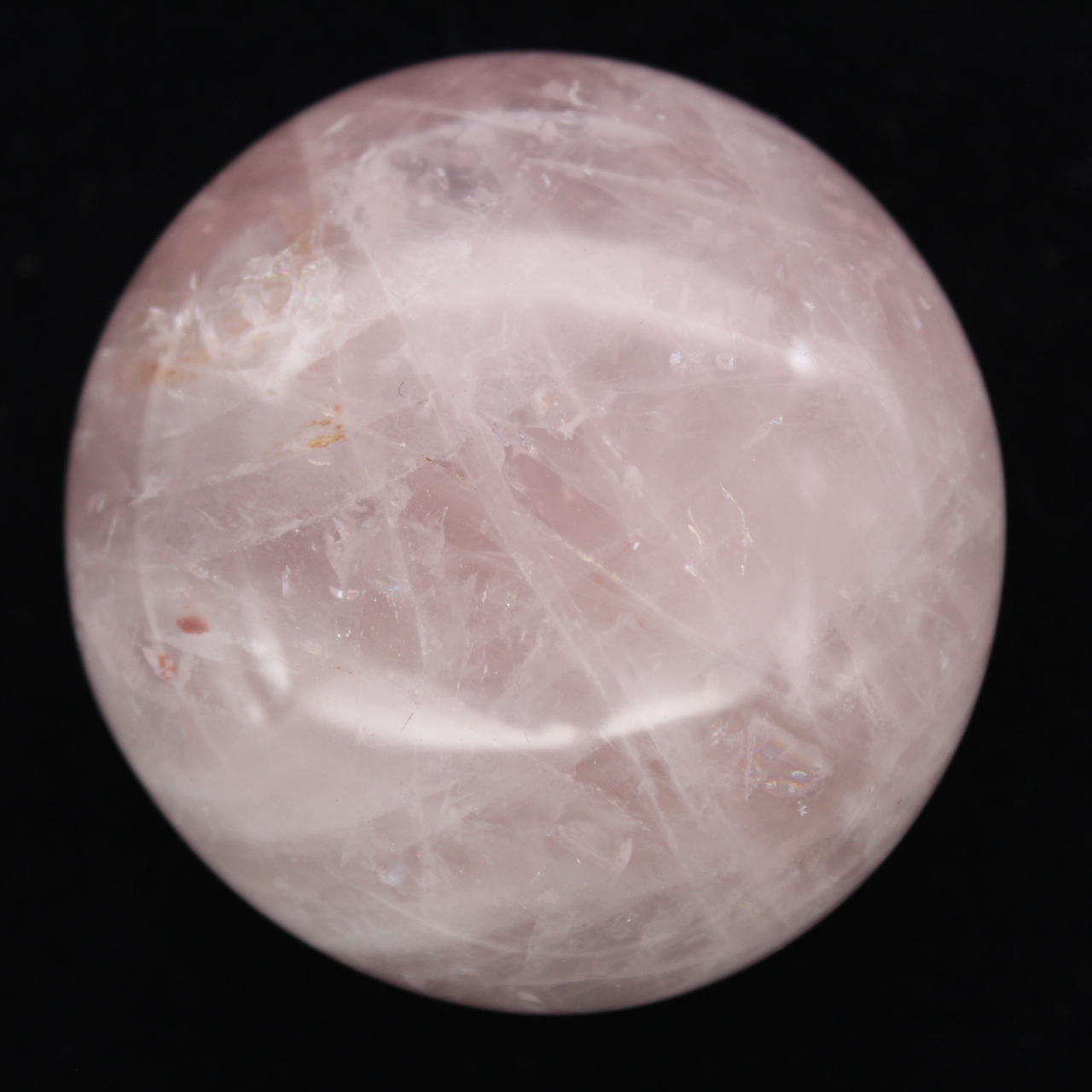 Pedras de quartzo rosa