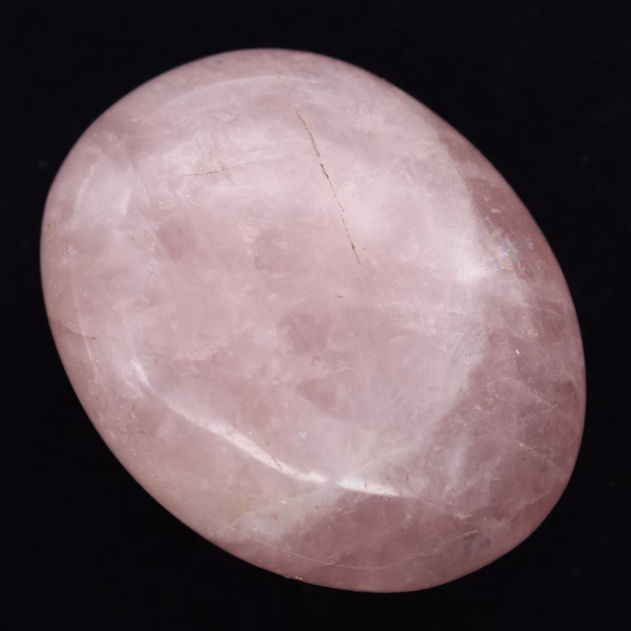 Pedras de quartzo rosa