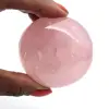 Pedras de quartzo rosa - 1