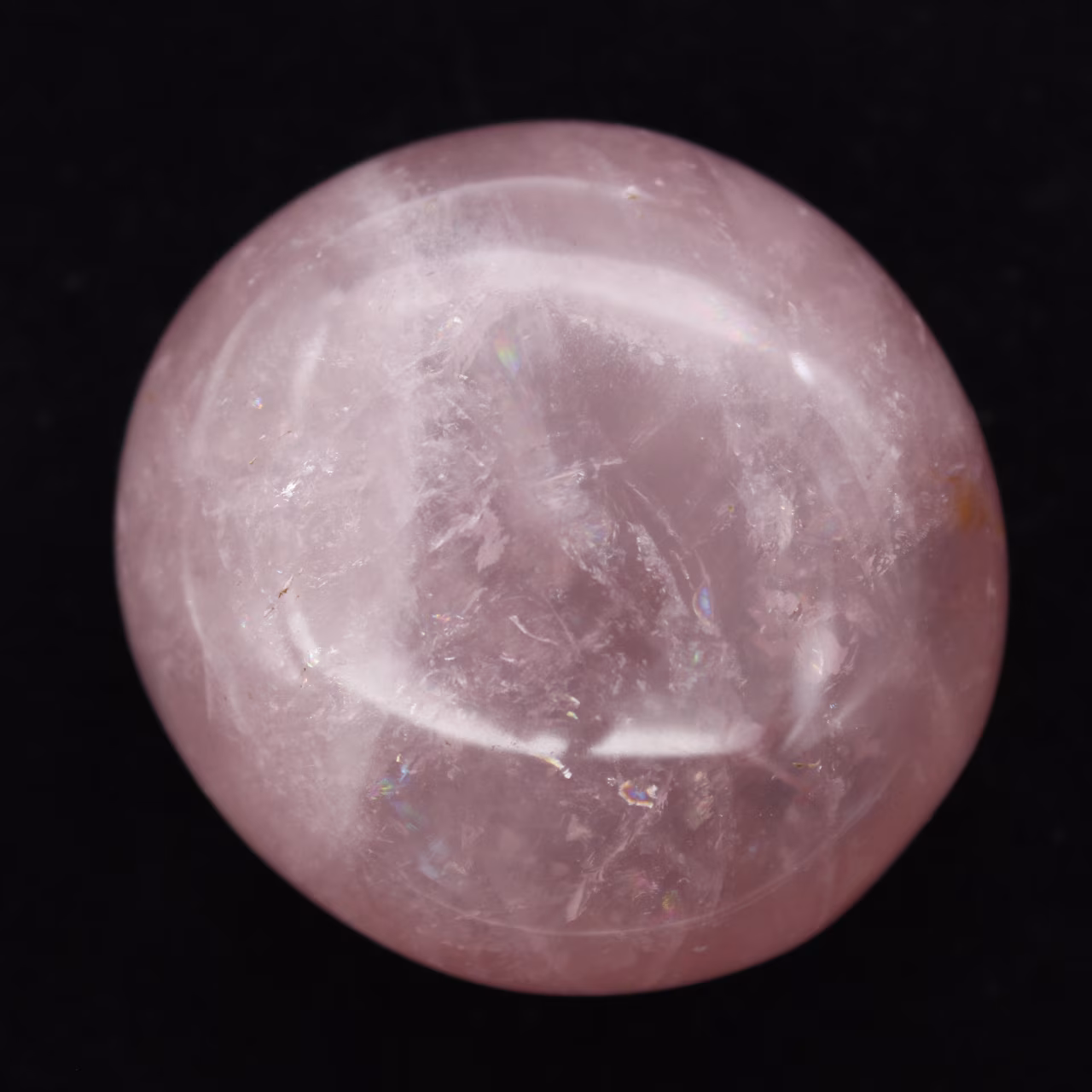 Pedras de quartzo rosa