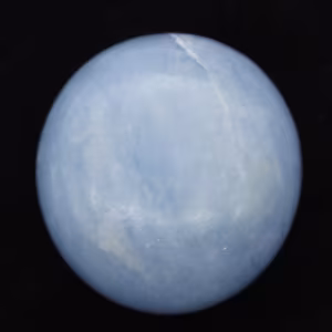 Seixos de calcita azul