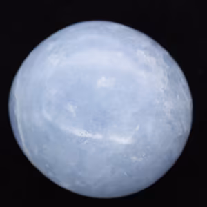 Seixos de calcita azul