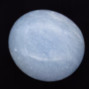 Seixos de calcita azul