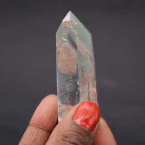 Quartzo com inclusão de clorita