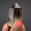 Cristal de rocha fumado com fantasma - 0