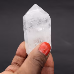 Prisma de cristal de rocha amargo