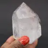 Prisma de quartzo com inclusão - 0