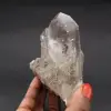Prisma de cristal de rocha levemente fumado - 0