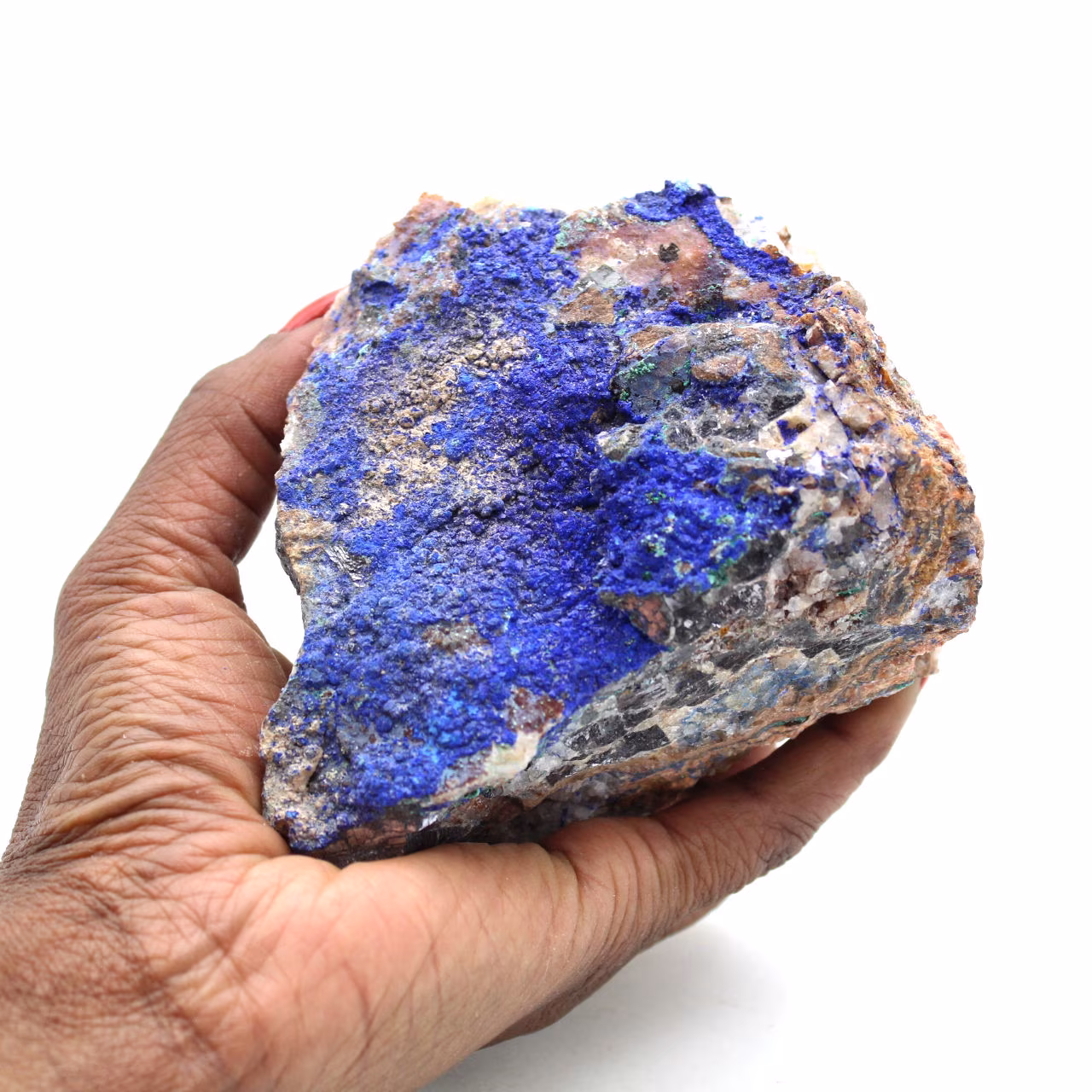 Azurita malaquita e galena