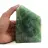 Bloco heptaedro de fluorita verde