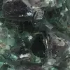 Cristais cúbicos de fluorita na ganga - 11