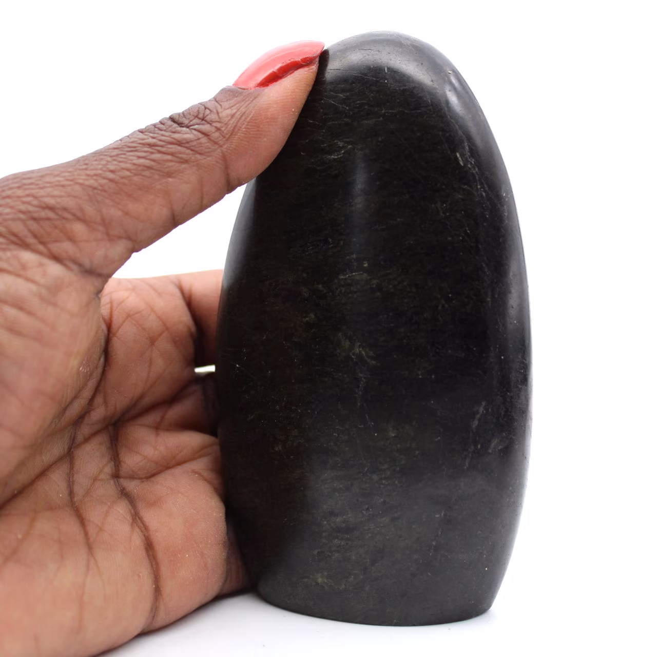 Pedra polida em diopside