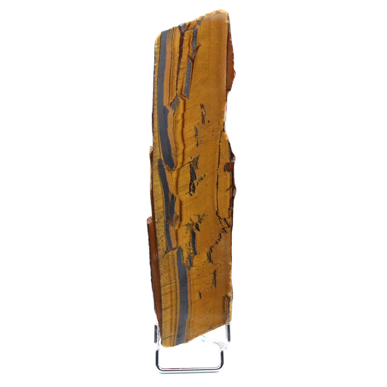 Pedra olho de tigre natural polida