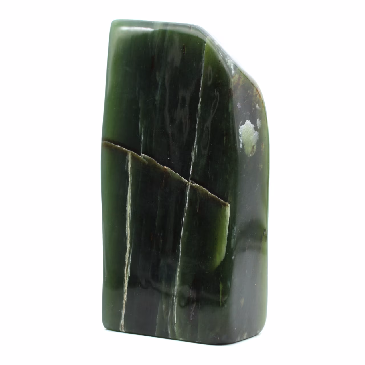 Jade nefrita polido decorativo