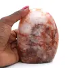 Pedra quartzo vermelha polida - 1