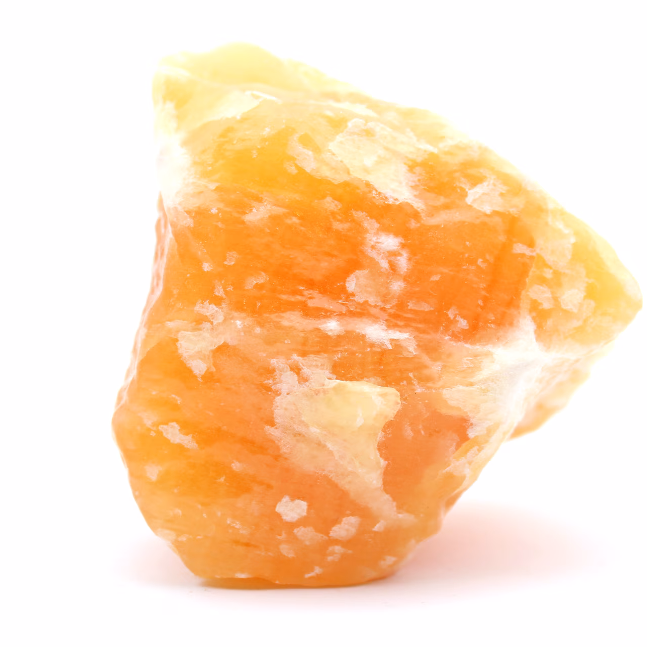 Pedra calcita laranja