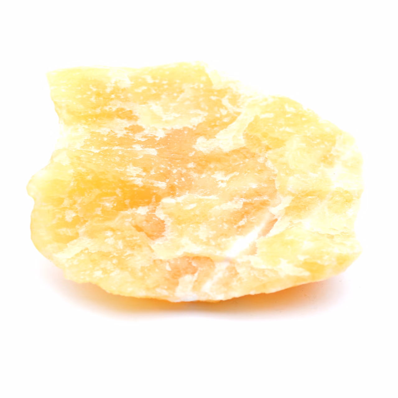 Pedra calcita laranja