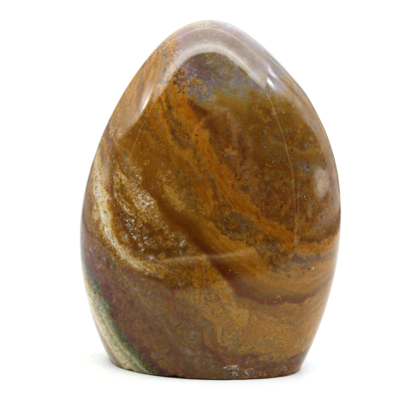 Pedra jaspe polida