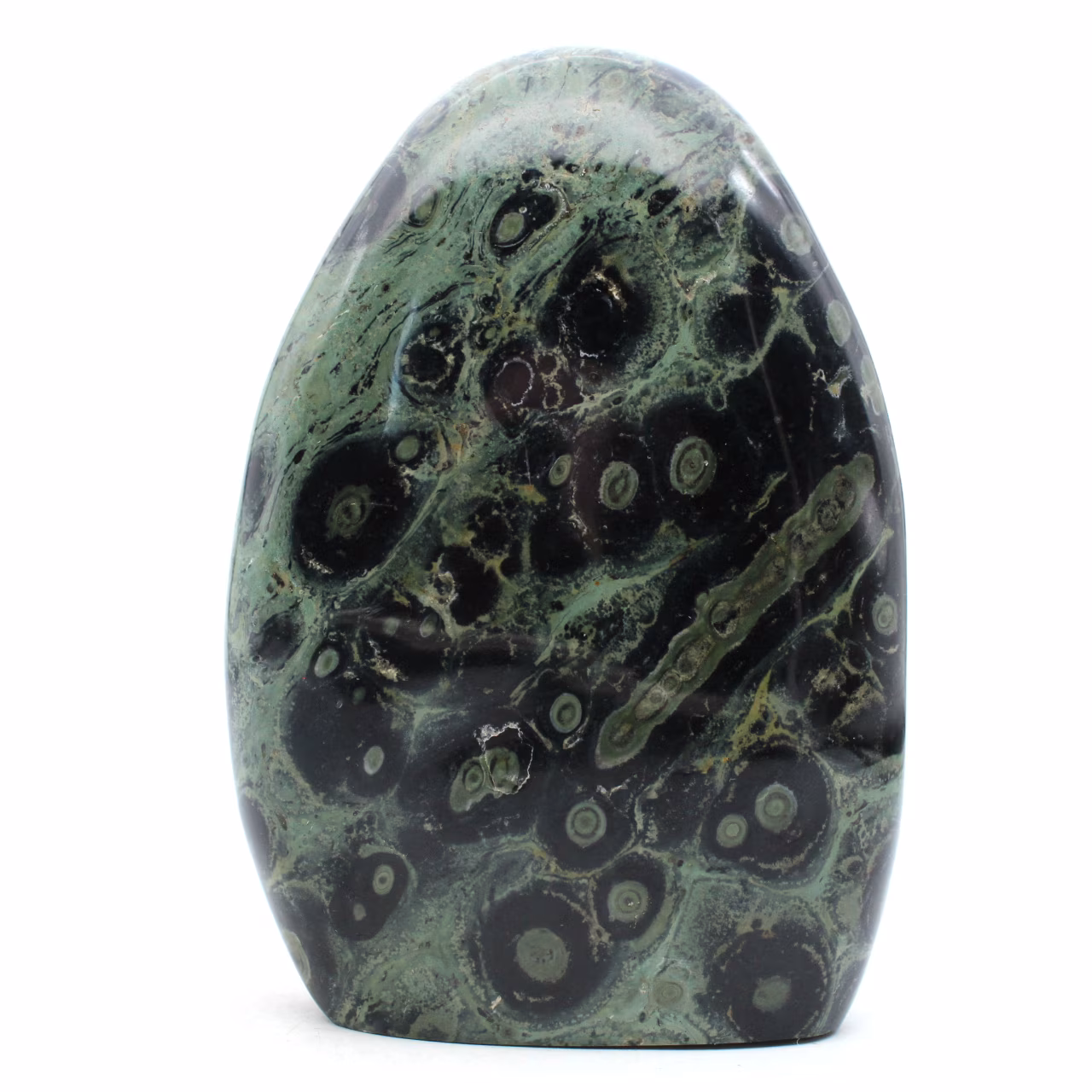 Pedra ornamental kambamba jasper polida de madagascar