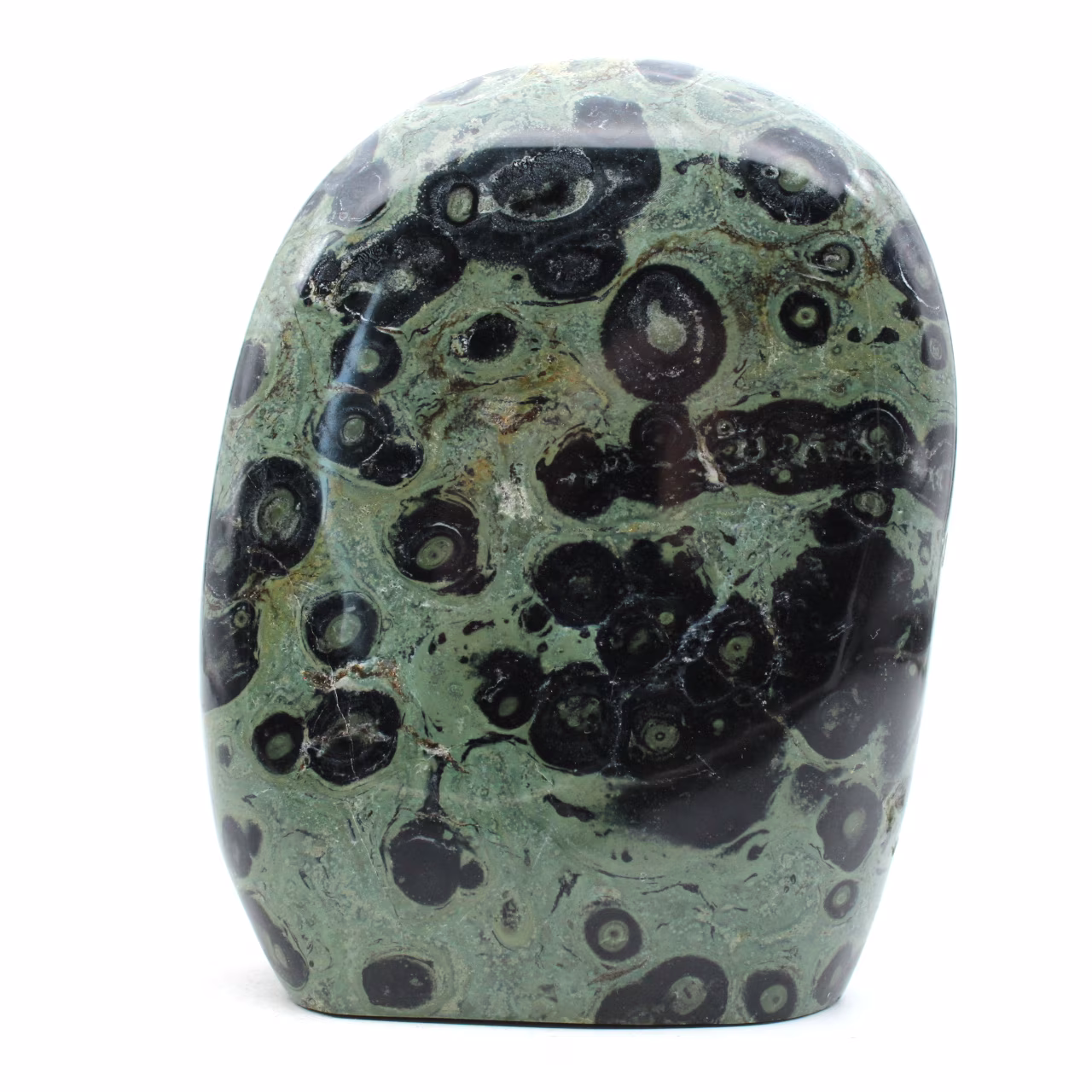 Bloco de kambamba jasper polido