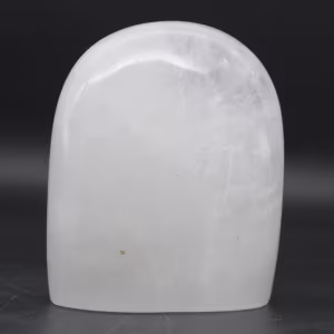 Pedra ornamental de cristal de rocha polida de madagascar