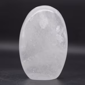 Pedra de cristal de rocha polida de madagascar