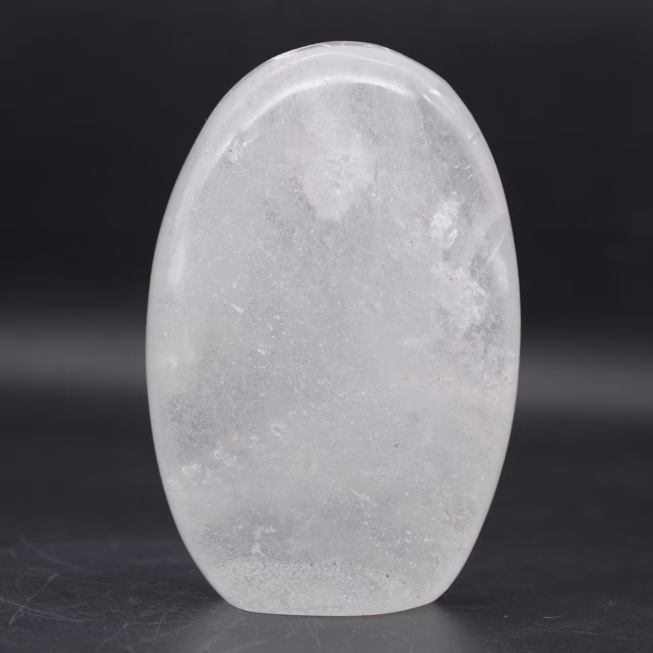 Pedra de cristal de rocha polida de madagascar