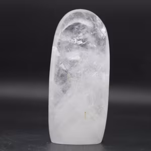 Cristal de rocha polido decorativo