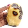 Pedra septaria polida de madagascar - 0