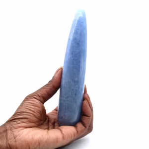 Bastão de massagem de calcita azul