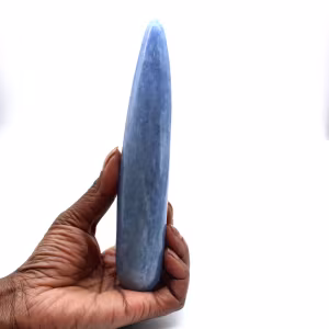 Bastão de calcita azul