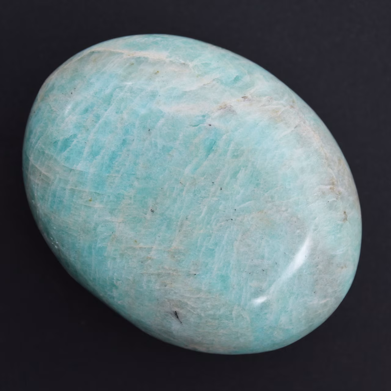 Amazoniet kiezelsteen