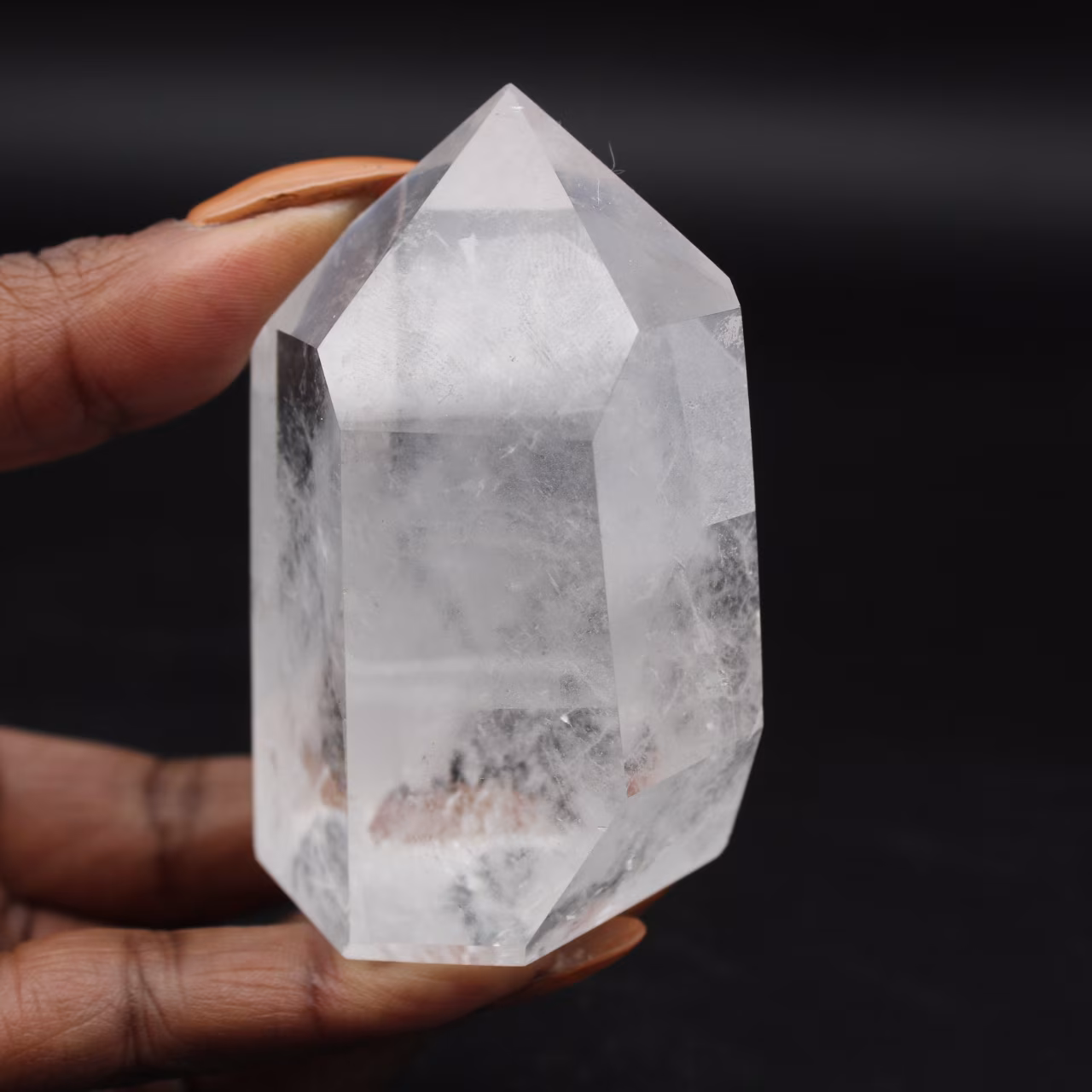 Quartzo Cristal com Fantasma de Crescimento